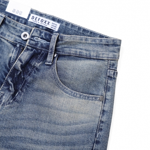 Quần Jeans DEFOXX 315 Xanh Phủ Bụi 