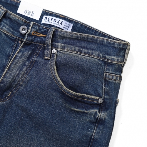 Quần Jeans DEFOXX 316 Rêu Bụi 