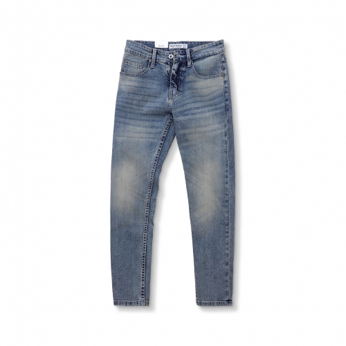 Quần Jeans DEFOXX 315 Xanh Phủ Bụi 