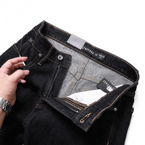 Quần Jeans DEFOXX Regular 322 Indigo Đen