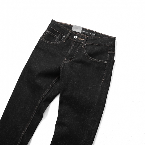 Quần Jeans DEFOXX Regular 322 Indigo Đen