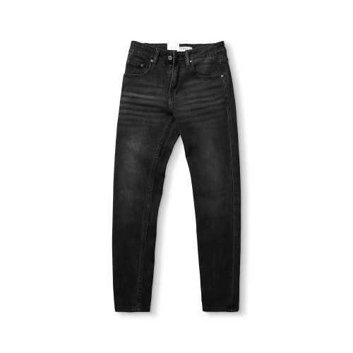 Quần jean slimfit DEFOXX 324 xám đen wash