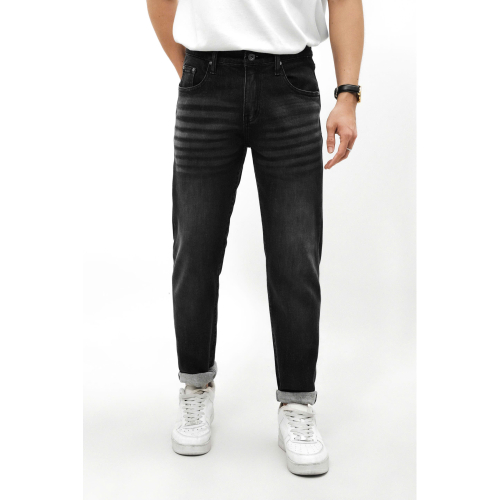 Quần jean slimfit DEFOXX 324 xám đen wash