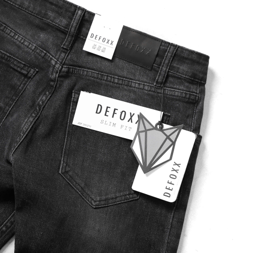 Quần jean slimfit DEFOXX 324 xám đen wash