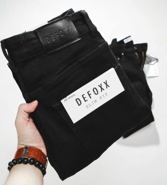 Quần jean defoxx màu đen