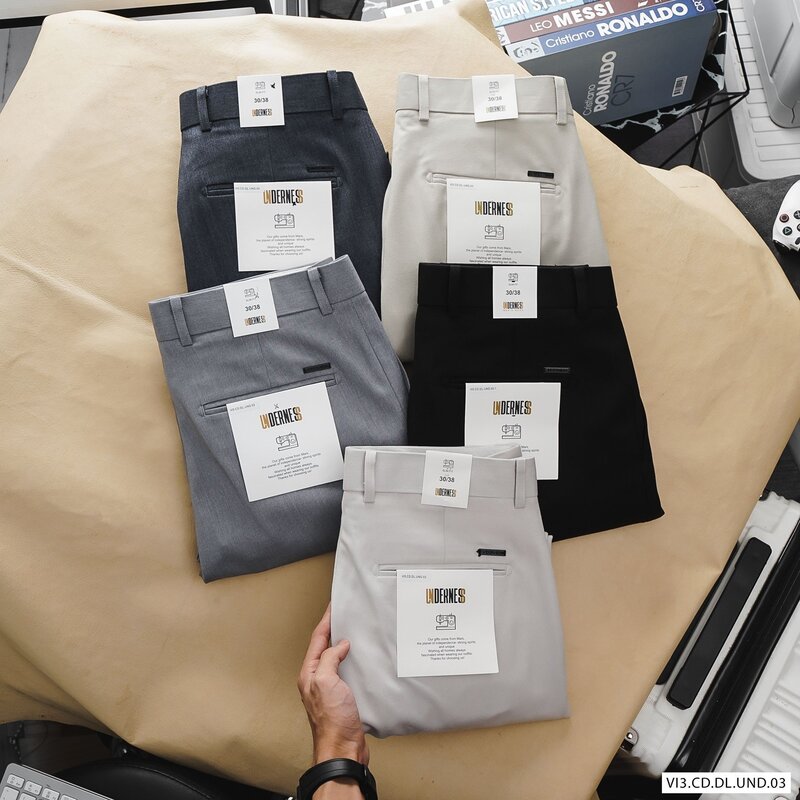 Quần tây slim co giãn Underness không chỉ là món đồ "phải có" – mà còn là công cụ định hình phong cách