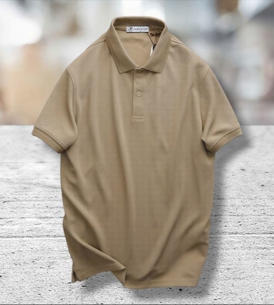 Áo thun Polo Jacobs Cole vàng bò