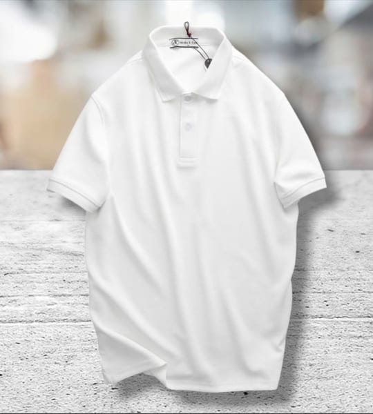 Áo thun Polo Jacobs Cole màu trắng