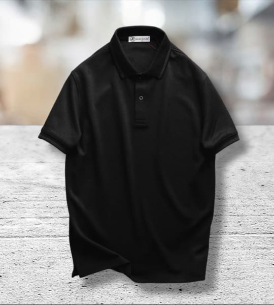 Áo thun Polo Jacobs Cole màu đen