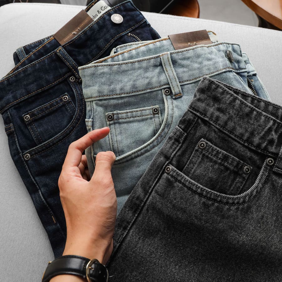 Quần jean ống suông khác gì so với quần jean ống đứng?