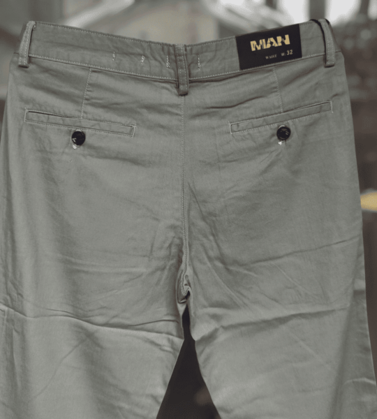 Quần dài linen màu xanh ngọc