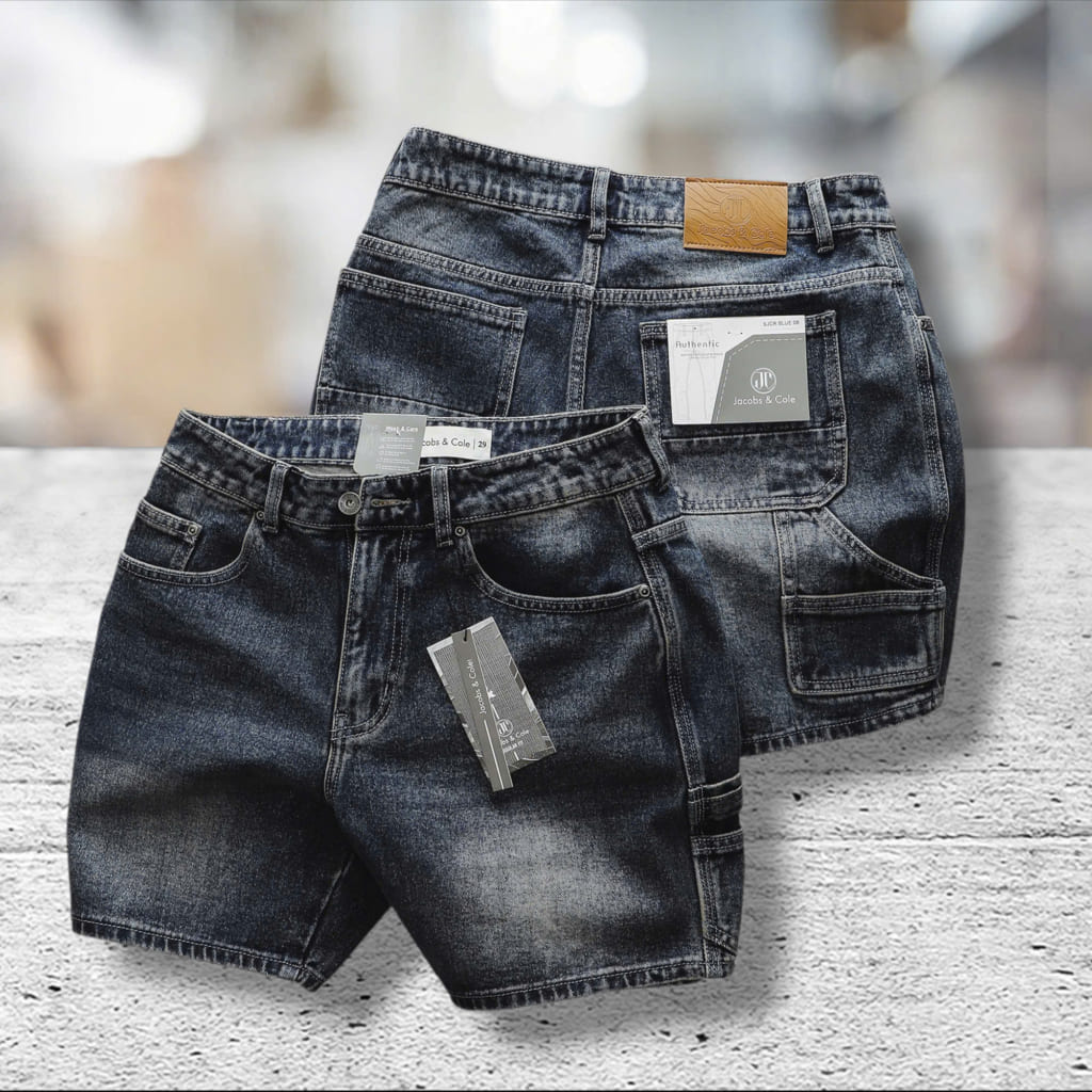 Quần short size 28 độ dài quần thường trên gối, mang lại vẻ ngoài trẻ trung và năng động.